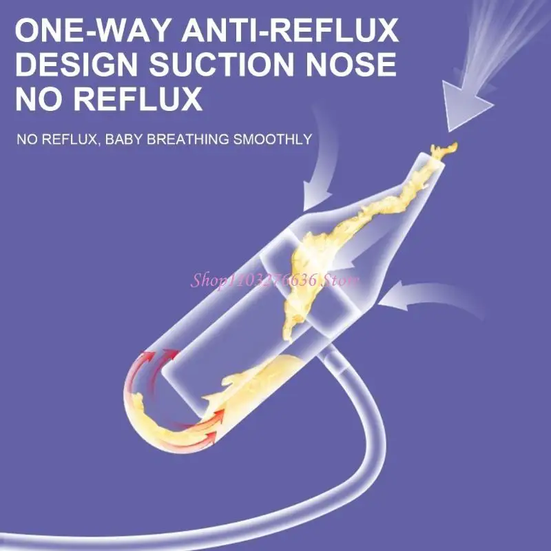 Aspirador nasal para bebés: limpiador de moco suave - imagen 3