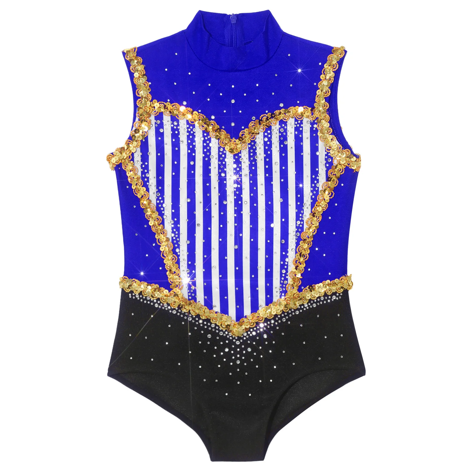 Kinderen maillot de ballet sin mangas para niñas con purpurina - imagen 3