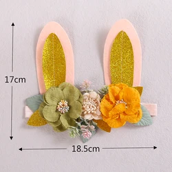 Diadema orejas conejo para bebé recién nacido – Suave y cómoda