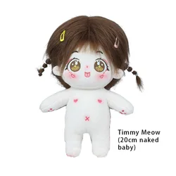 Traje de muñeca suave en algodón, accesorios flexibles para niños