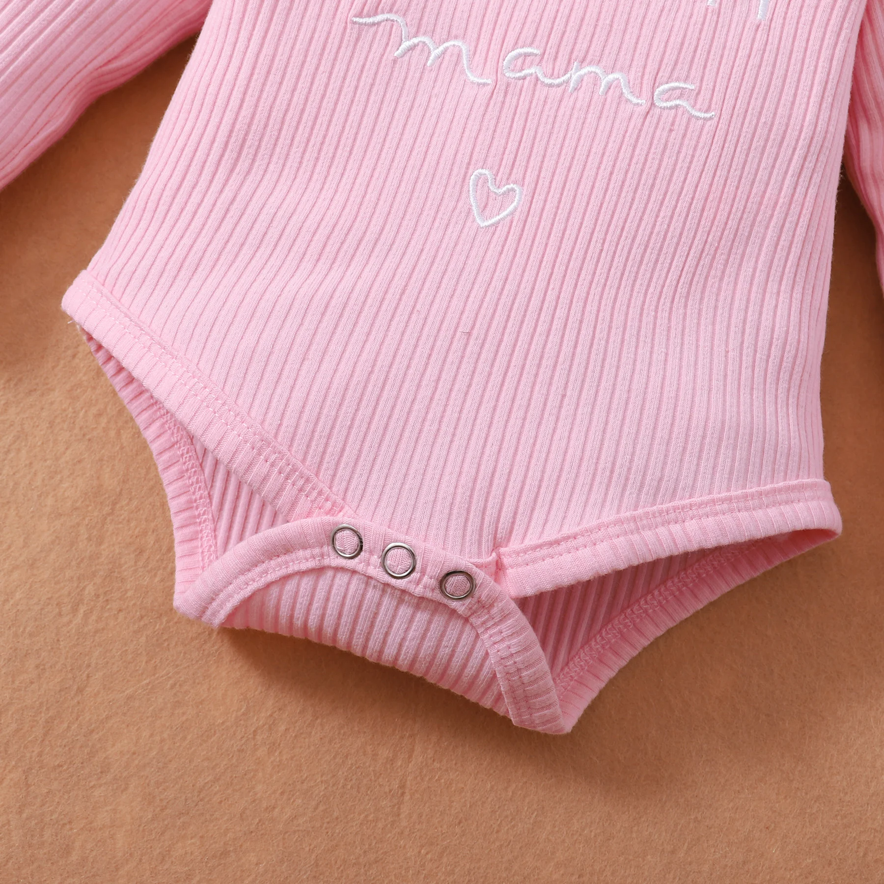 Conjunto bebé niña mono floral con pantalón – Conjunto completo - imagen 2