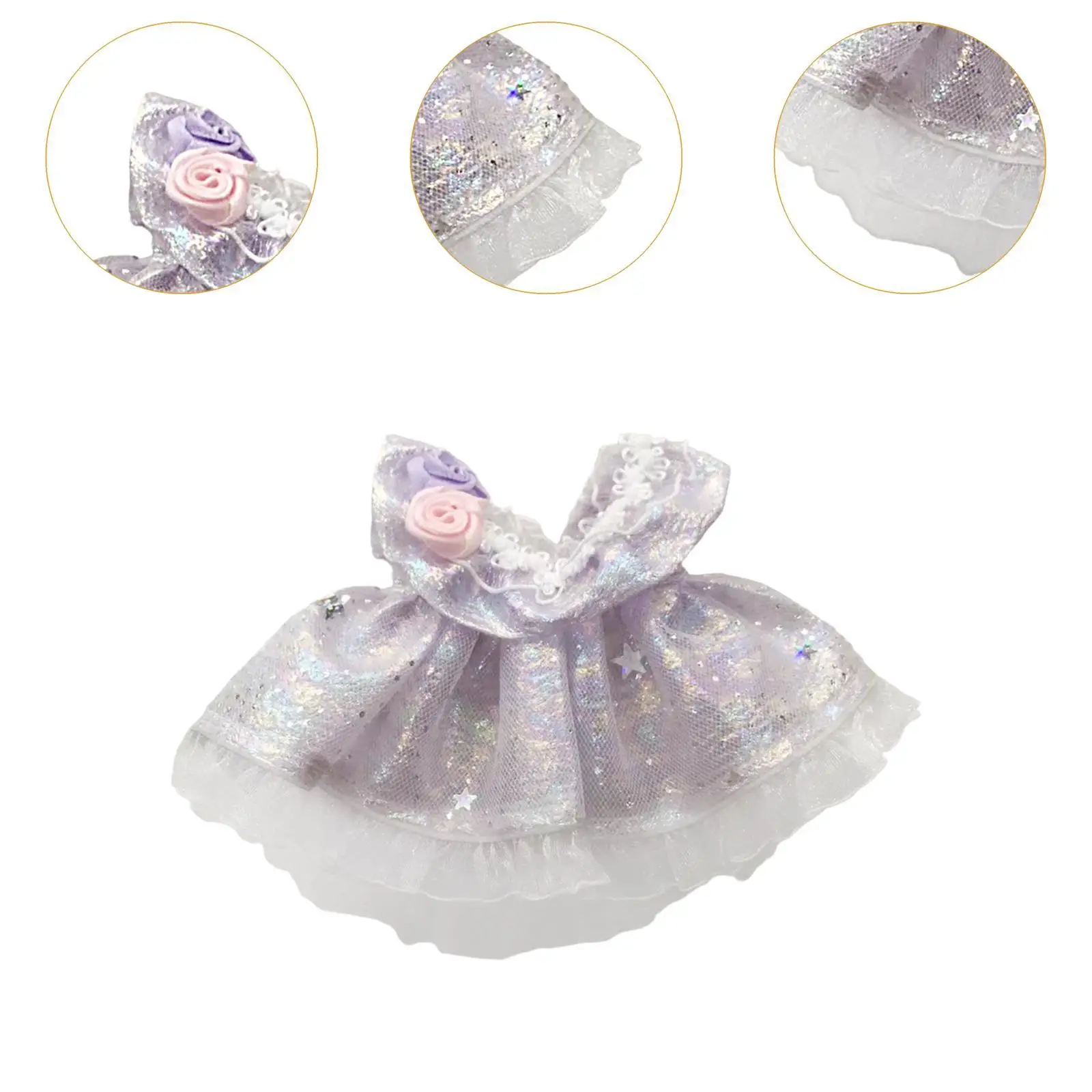 Vestido de felpa desmontable: accesorios para personalizar el disfraz