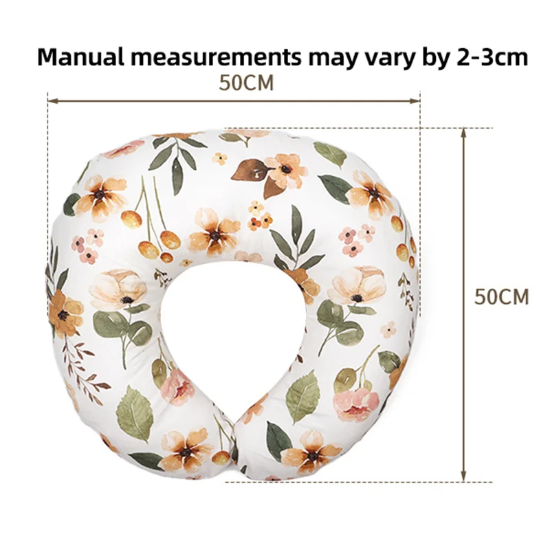 Pangdube Almohada de Lactancia Multifuncional en U para Bebé y Mamá - imagen 3