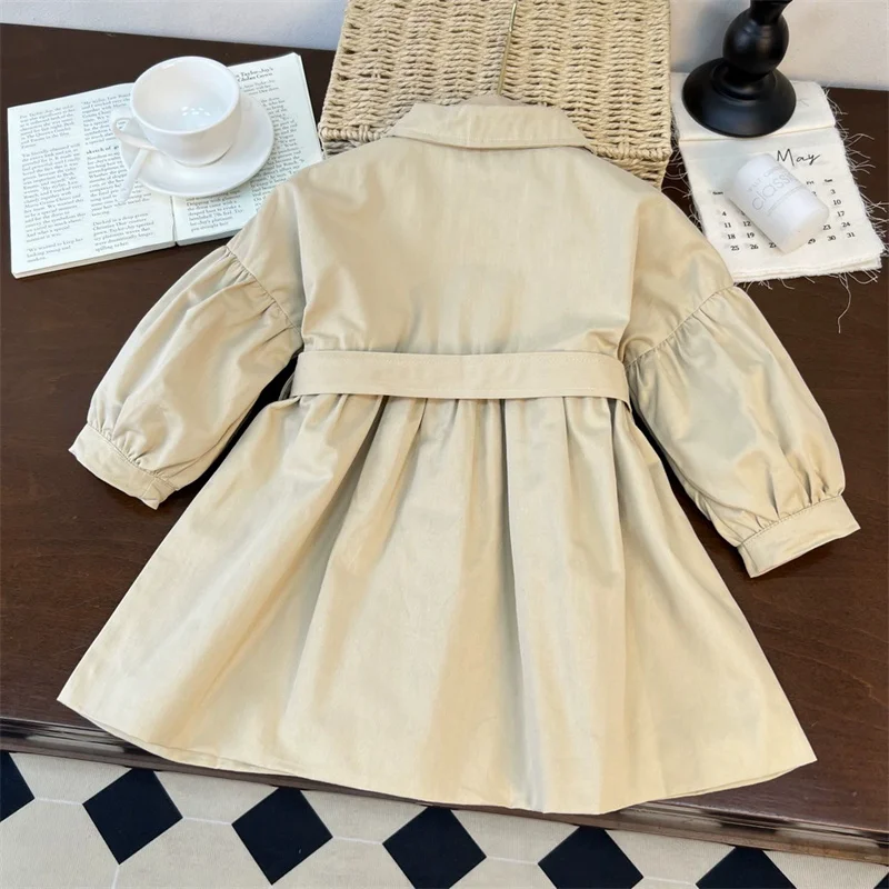 Gabardina entretiempo para niña – Chaqueta rompevientos otoño - imagen 3