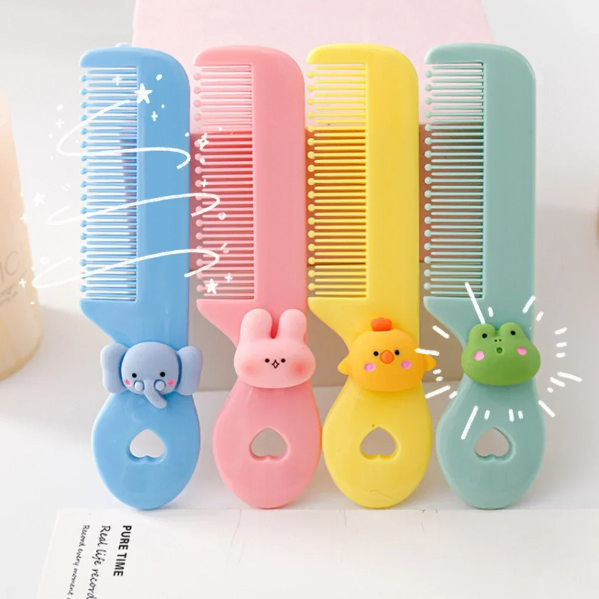 Cepillo desenredante infantil para niñas – Mini peine portátil - imagen 5