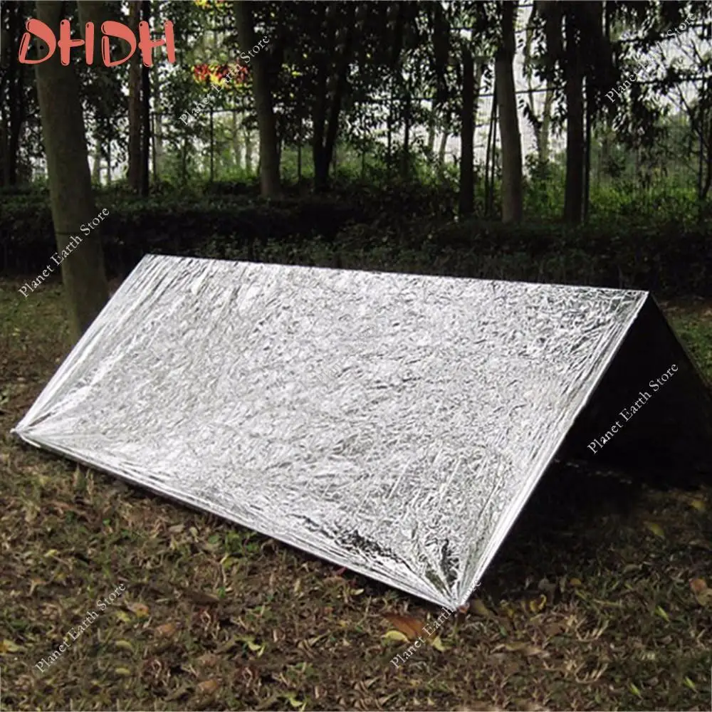 Manta térmica de emergencia reflectante impermeable para niños - imagen 5