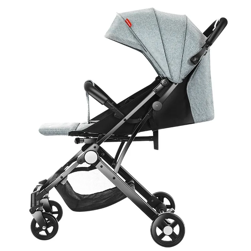 Cochecito reclinable plegable unidireccional con absorción de impactos - imagen 3