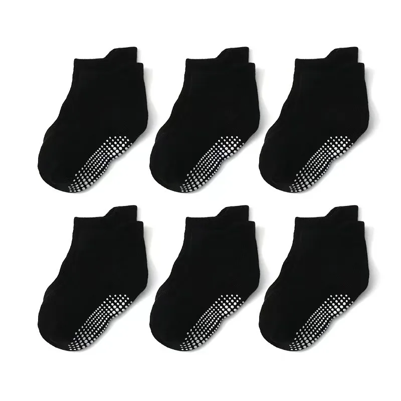Calcetines antideslizantes de tobillo para bebés aprender a caminar - imagen 2