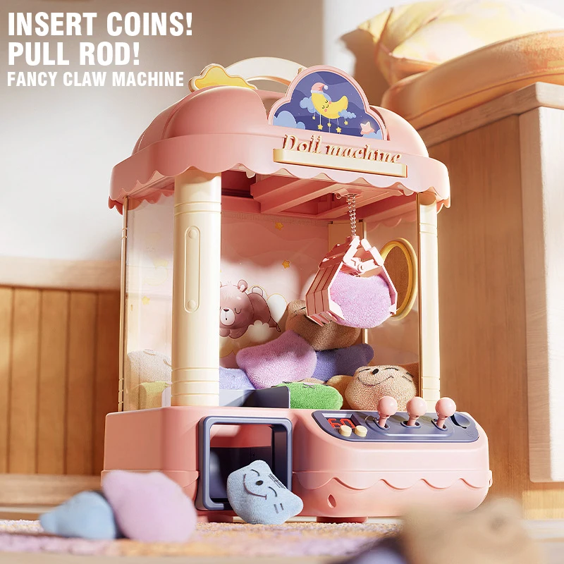 Máquina de garras con clip para niños, juego de monedas - imagen 3