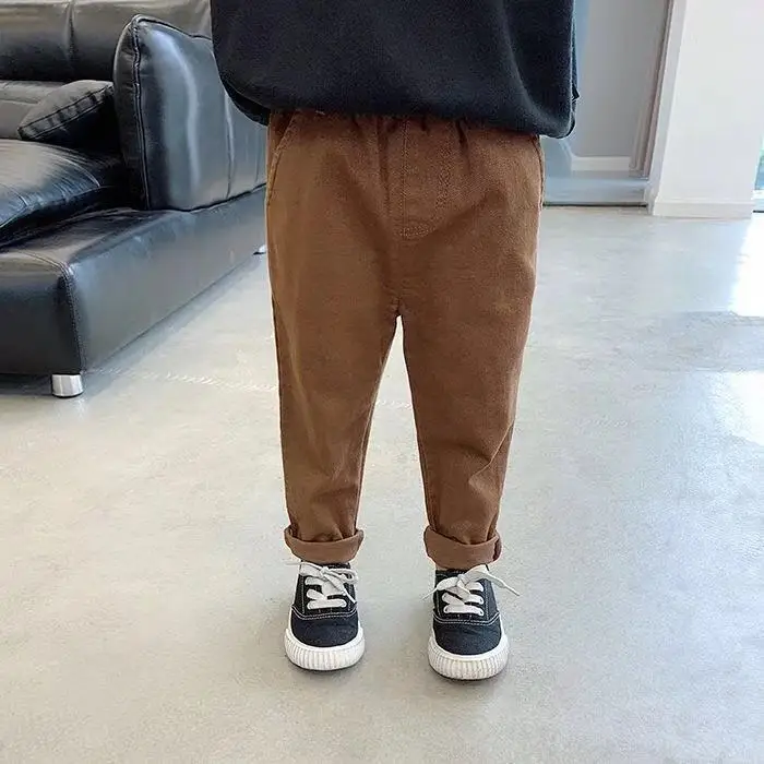 Pantalones casuales para niños – Color sólido