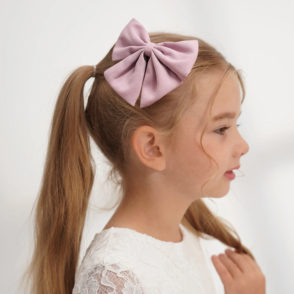 Lazo de algodón para niña – Diadema artesanal multicolores - imagen 5