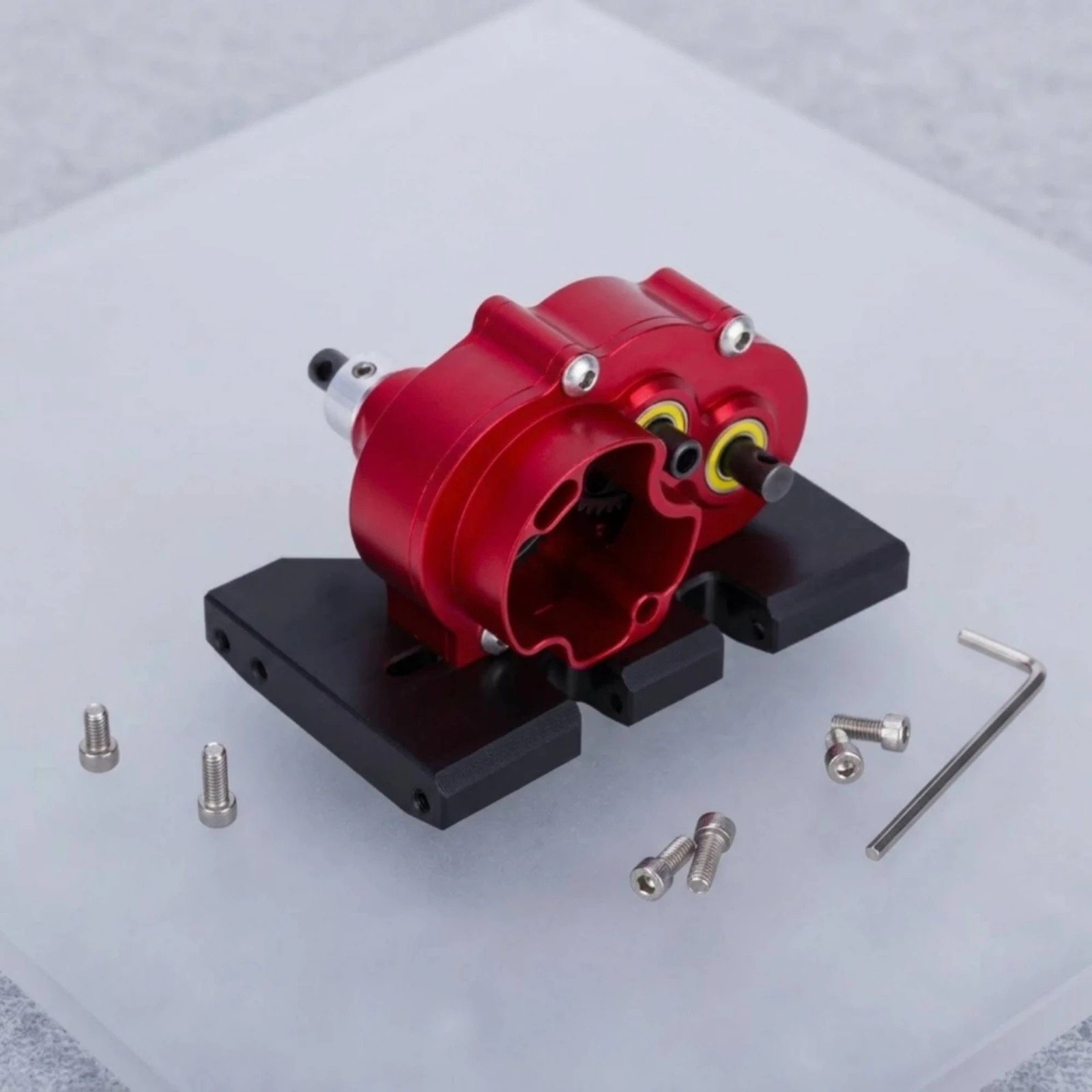 Caja de cambios RC metálica para todoterrenos de baja altura - imagen 5