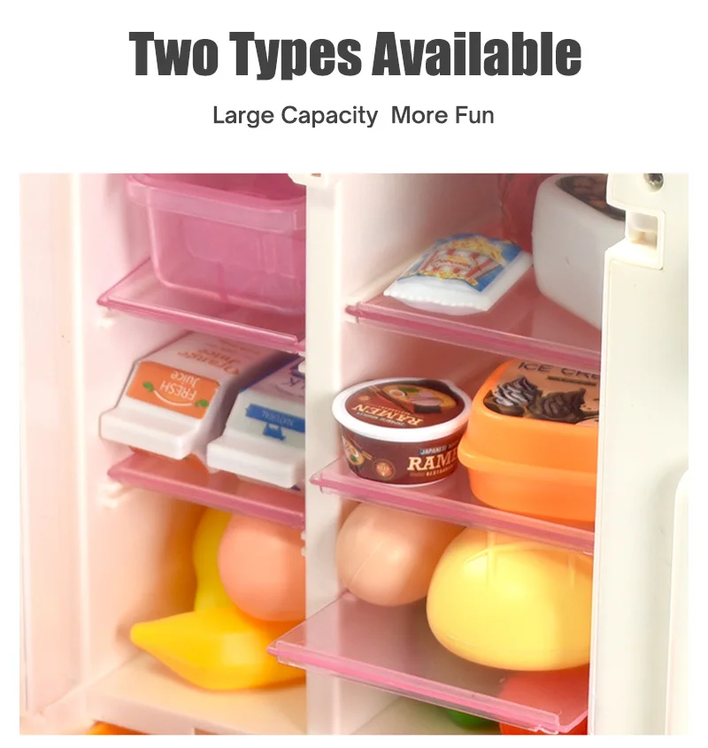 Casa de juegos para niños con cocina de juguete y refrigerador - imagen 3