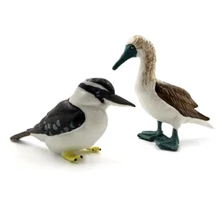 Figuras de pájaros Kookaburra en miniatura para decoración