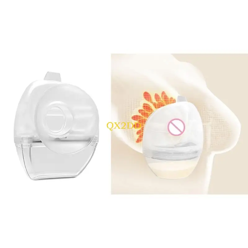 QX2D extractor de leche materna manual en silicona suave - imagen 5