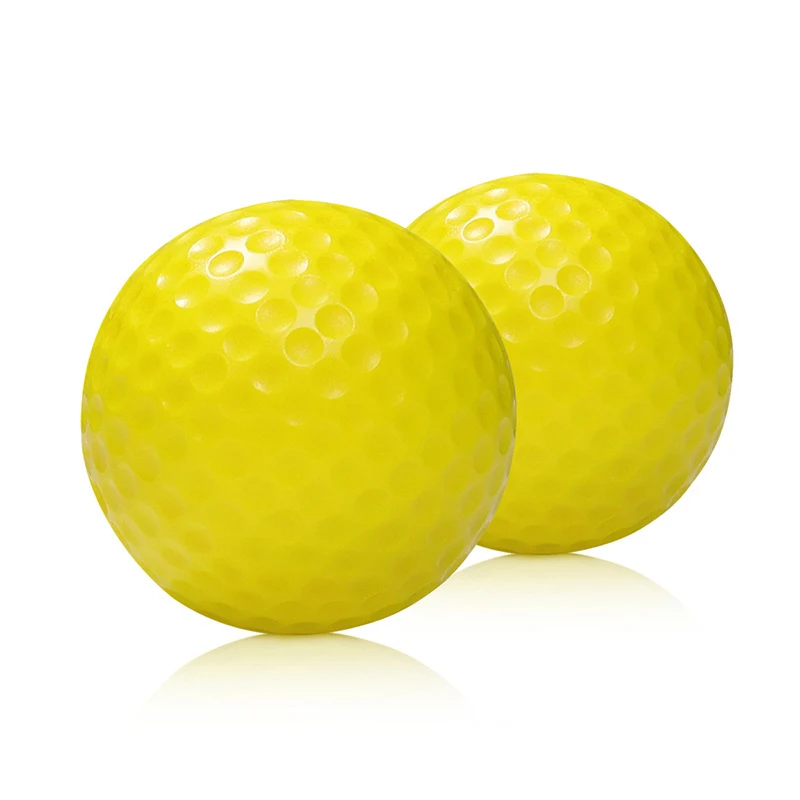 Pelotas de juguete amarillas de 4 cm para gatos