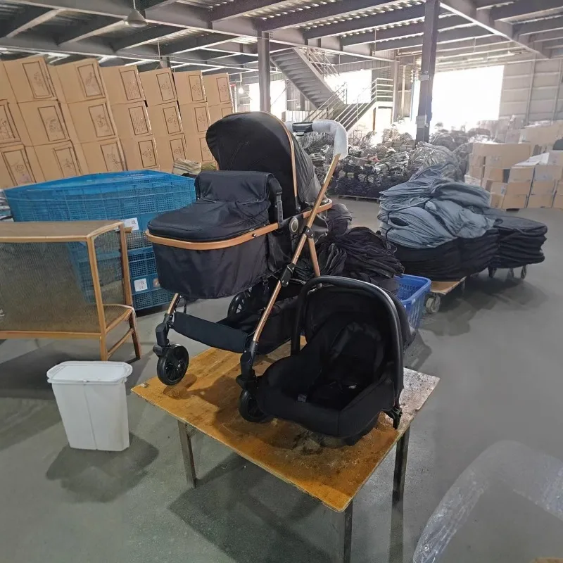 Cochecito de bebé ligero plegable reclinable para sentarse y dormir - imagen 3
