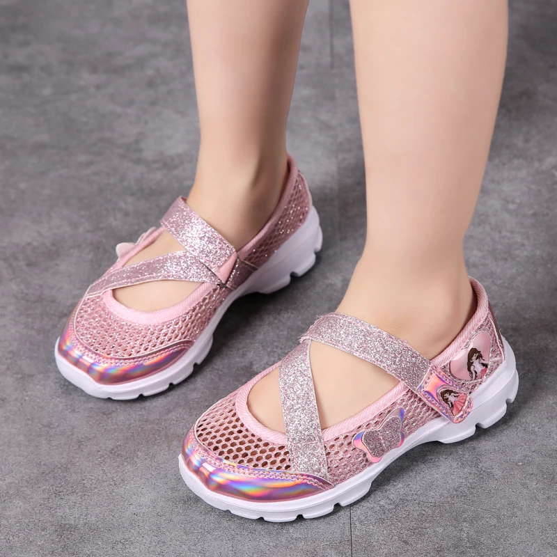 Sandalias antideslizantes de verano para bebé – Flores princesa playa - imagen 3