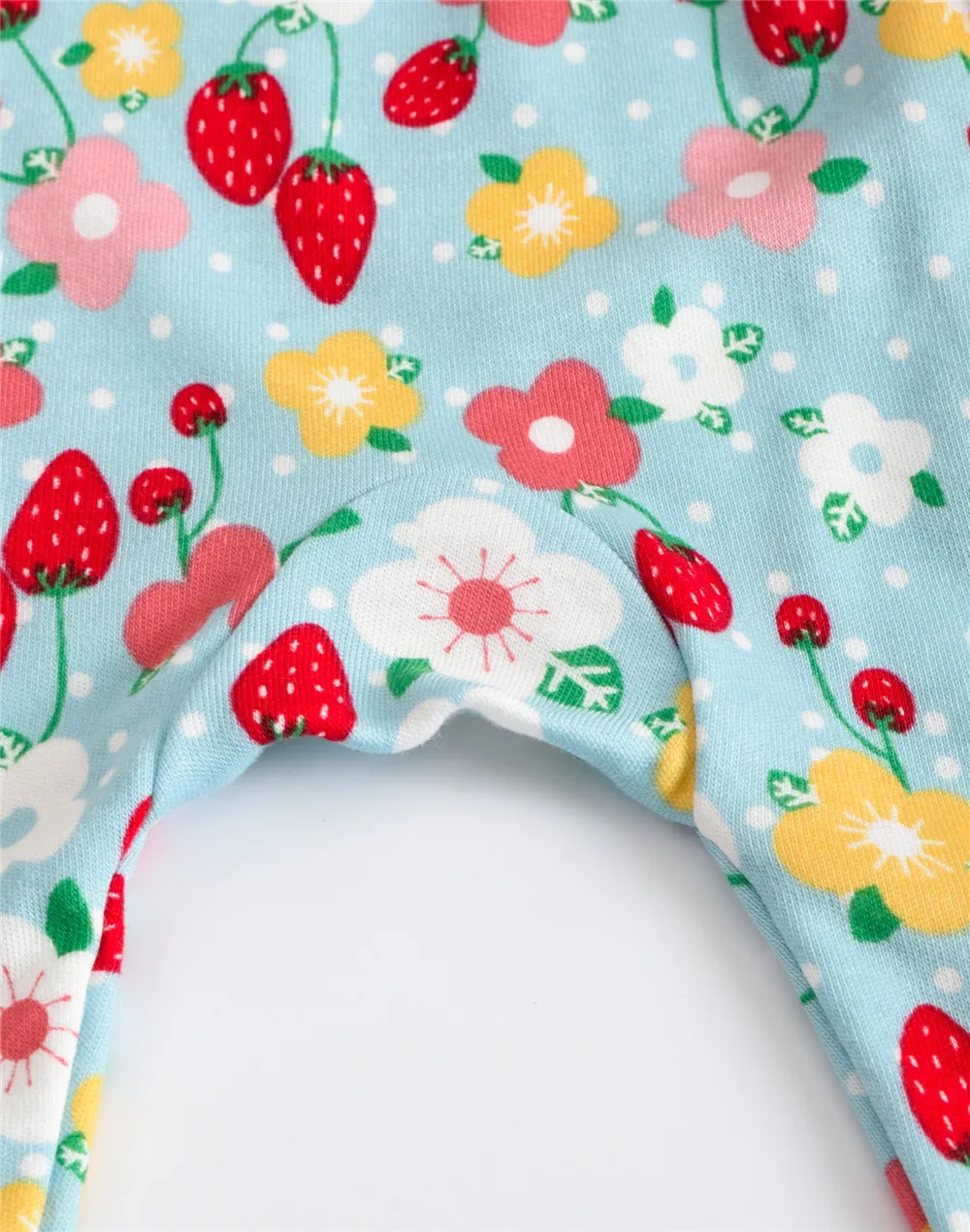 Kavkas pelele de bambú con flores para recién nacido verano - imagen 5