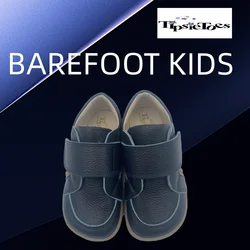 Tipsietoes Kids zapato descalzo de cuero genuino, dedos anchos