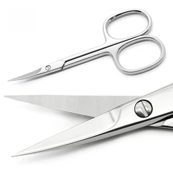 Tijeras bebé acero inoxidable para cutículas corte preciso seguro