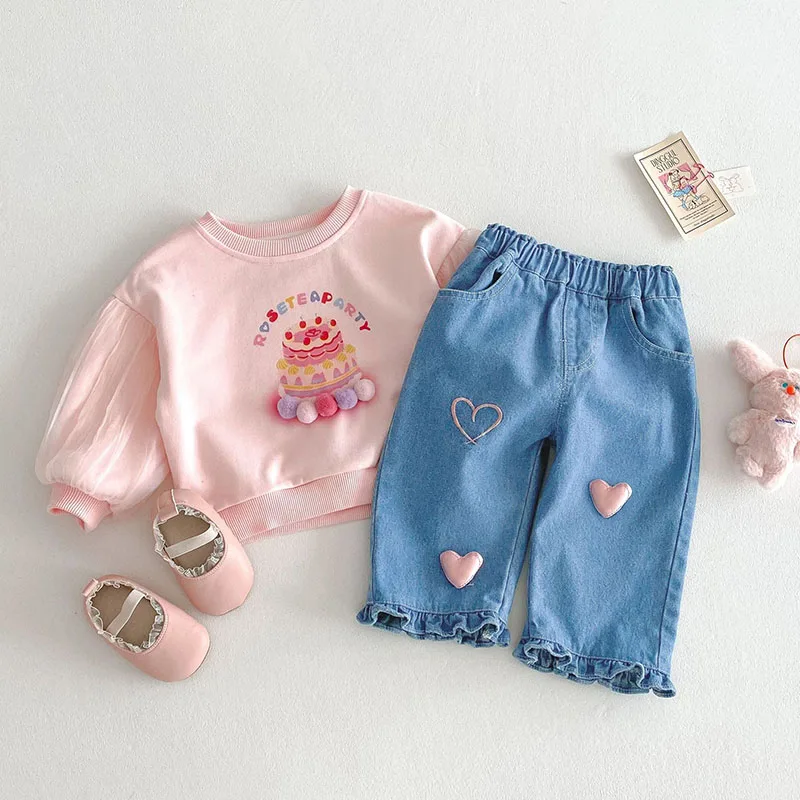 Vaqueros niños Milancel – Pantalones denim azules primavera - imagen 2