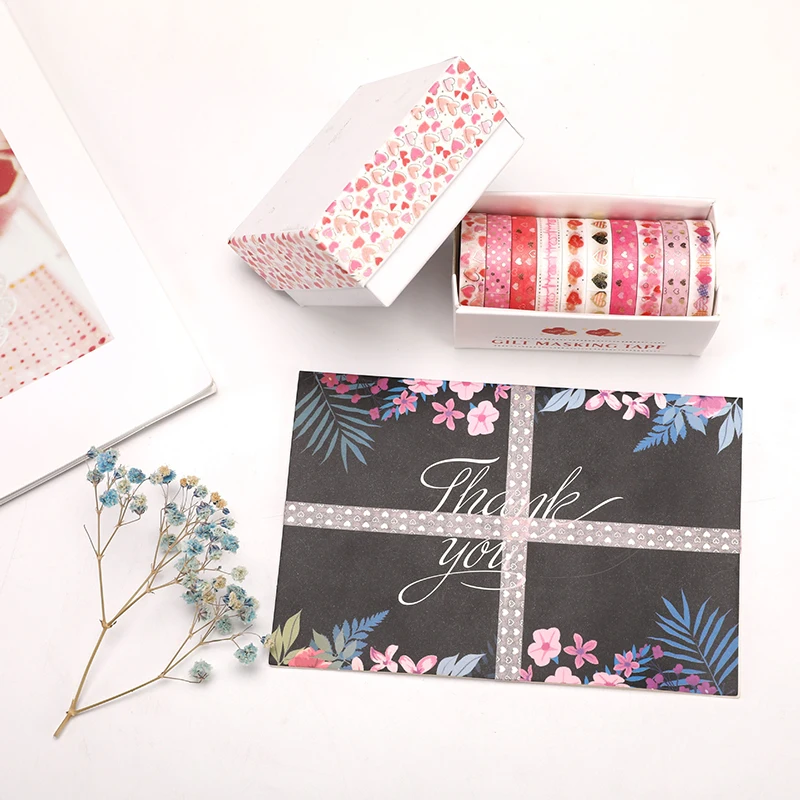 Cinta washi en rollos