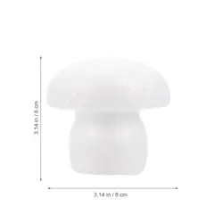 Modelos de hongos de espuma para manualidades infantiles