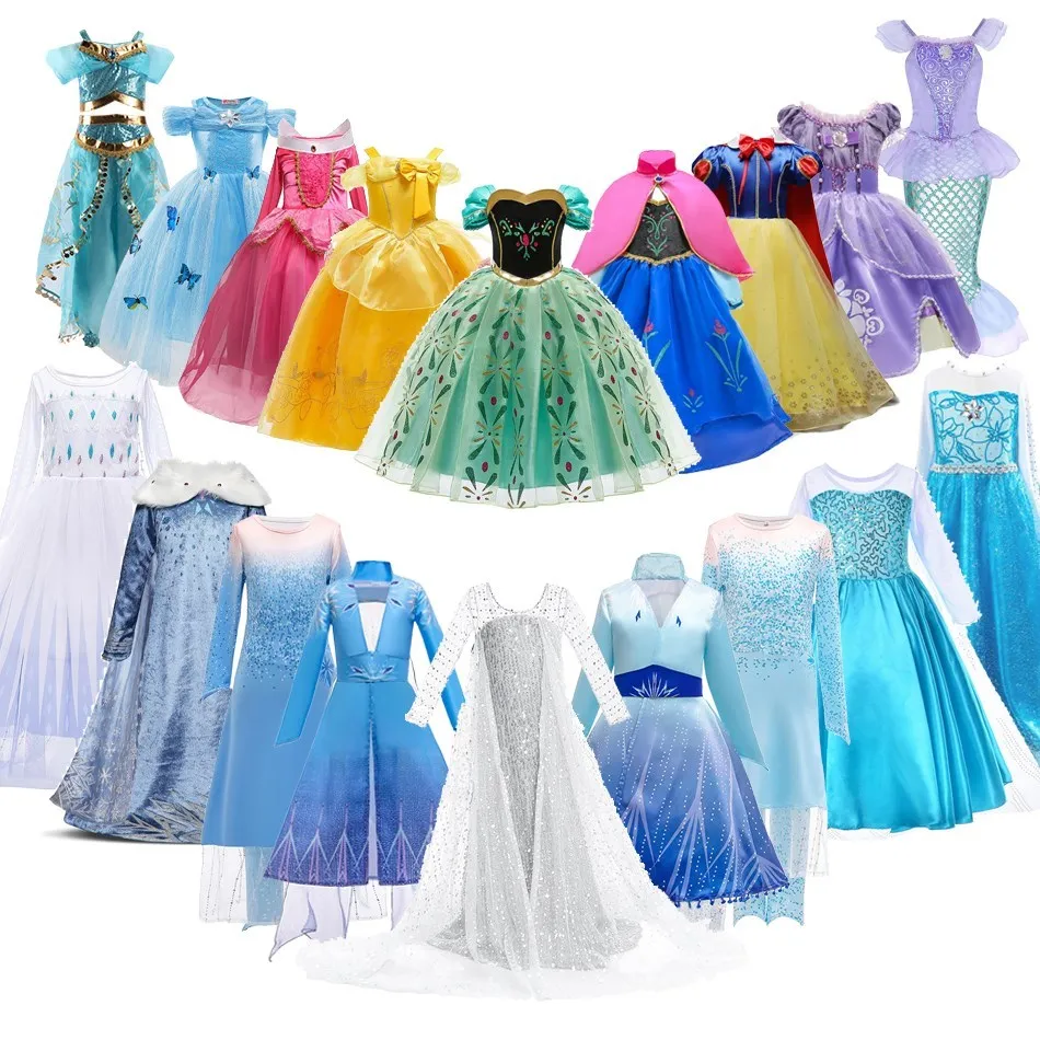 Disfraz Elsa para nina - Princesa de hielo cosplay infantil