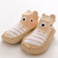 Calcetines antideslizantes de suela de goma para bebés
