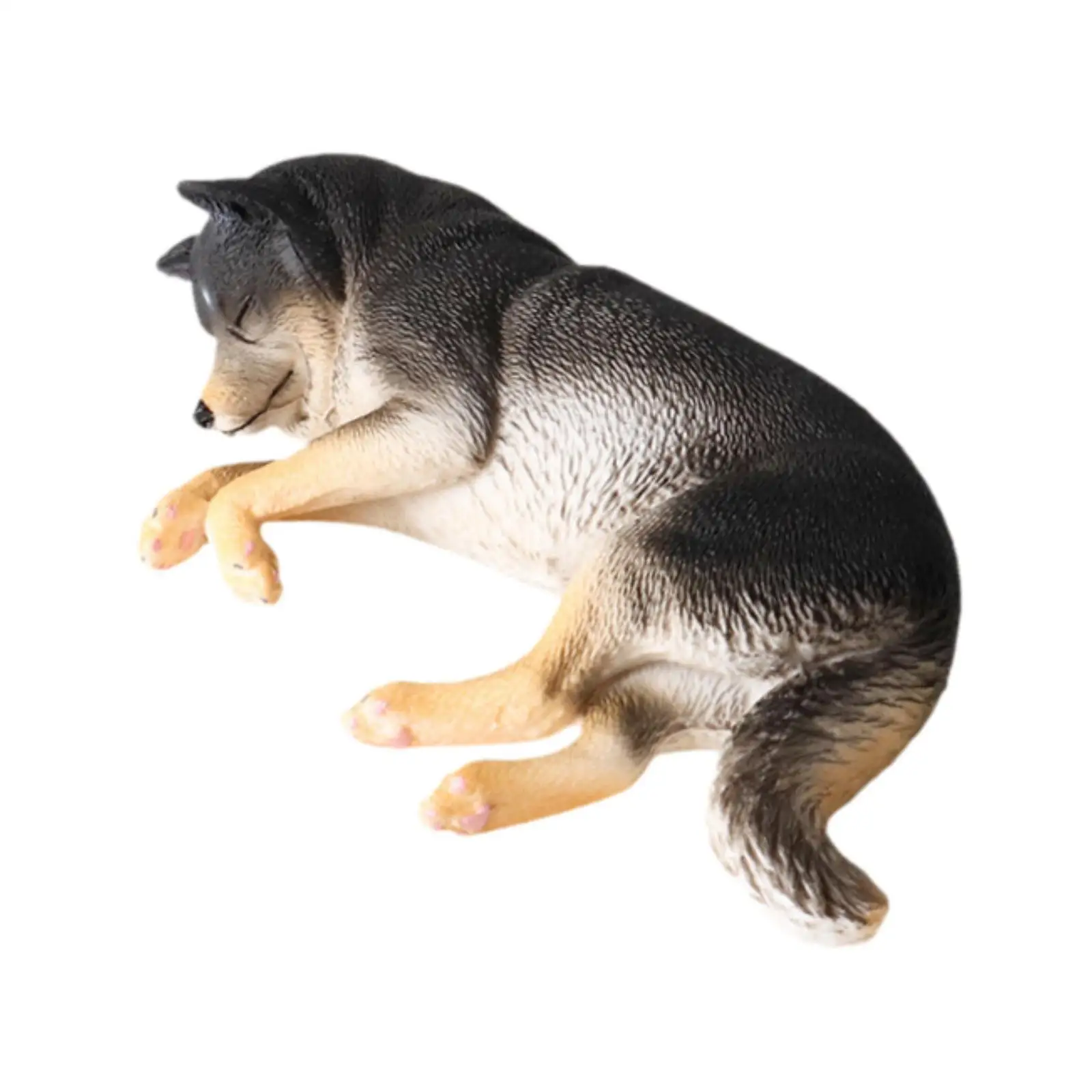 Figura realista de perro durmiente para niños – mini escultura - imagen 2