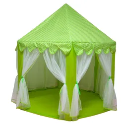 Castillo princesa casa de juegos con piscina bolas