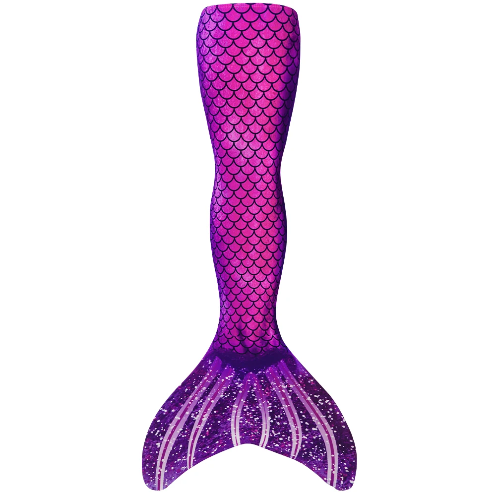 Bañador una pieza cola sirena para niñas – playa - imagen 5