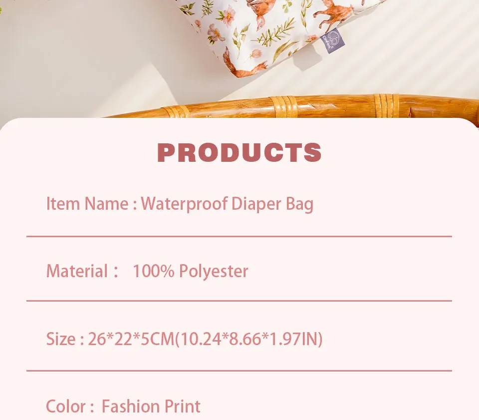 Interior y diseño práctico para separar pañales