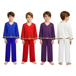Traje para coro litúrgico infantil – Conjunto de danza iglesia
