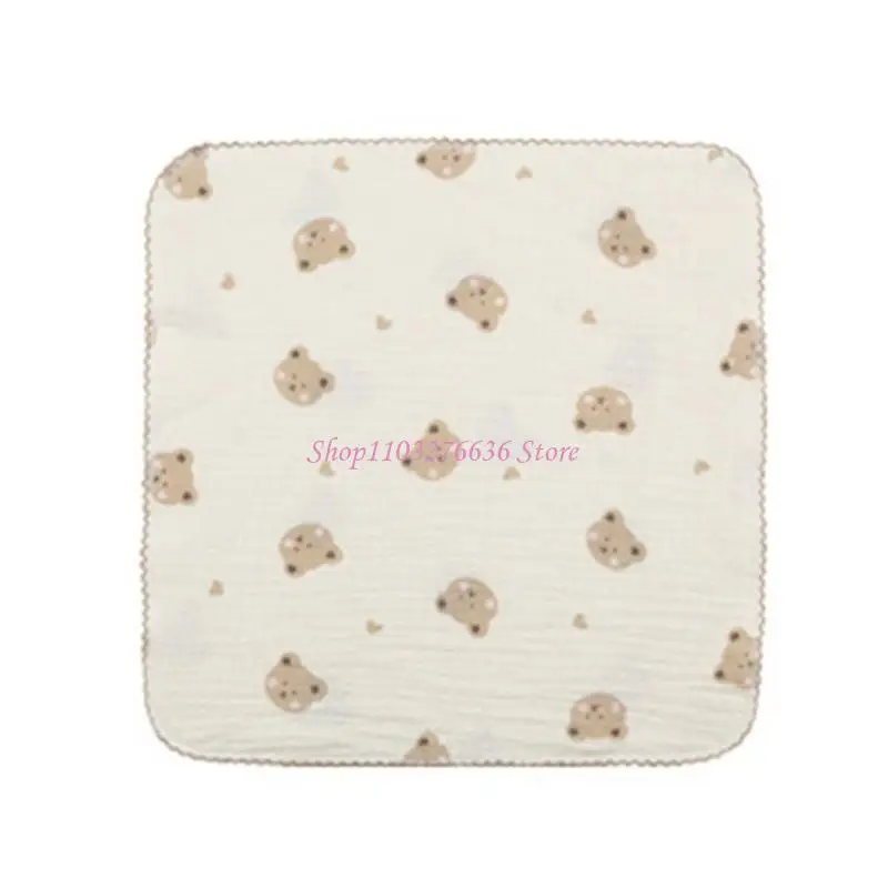 Toalla de baño para bebé de algodón suave de varias capas