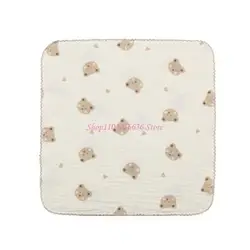 Toalla de baño para bebé de algodón suave de varias capas