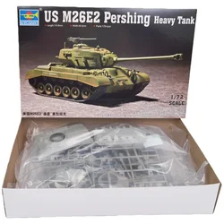 TRUMPETER Modelo de tanque pesado Pershing M26E2 para montar de plástico