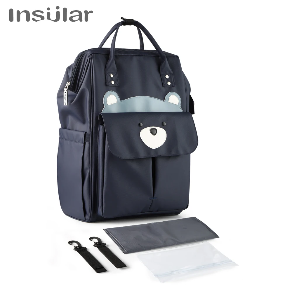Bolsa maternal isotérmica para pañales – Gran capacidad viaje bebé - imagen 2