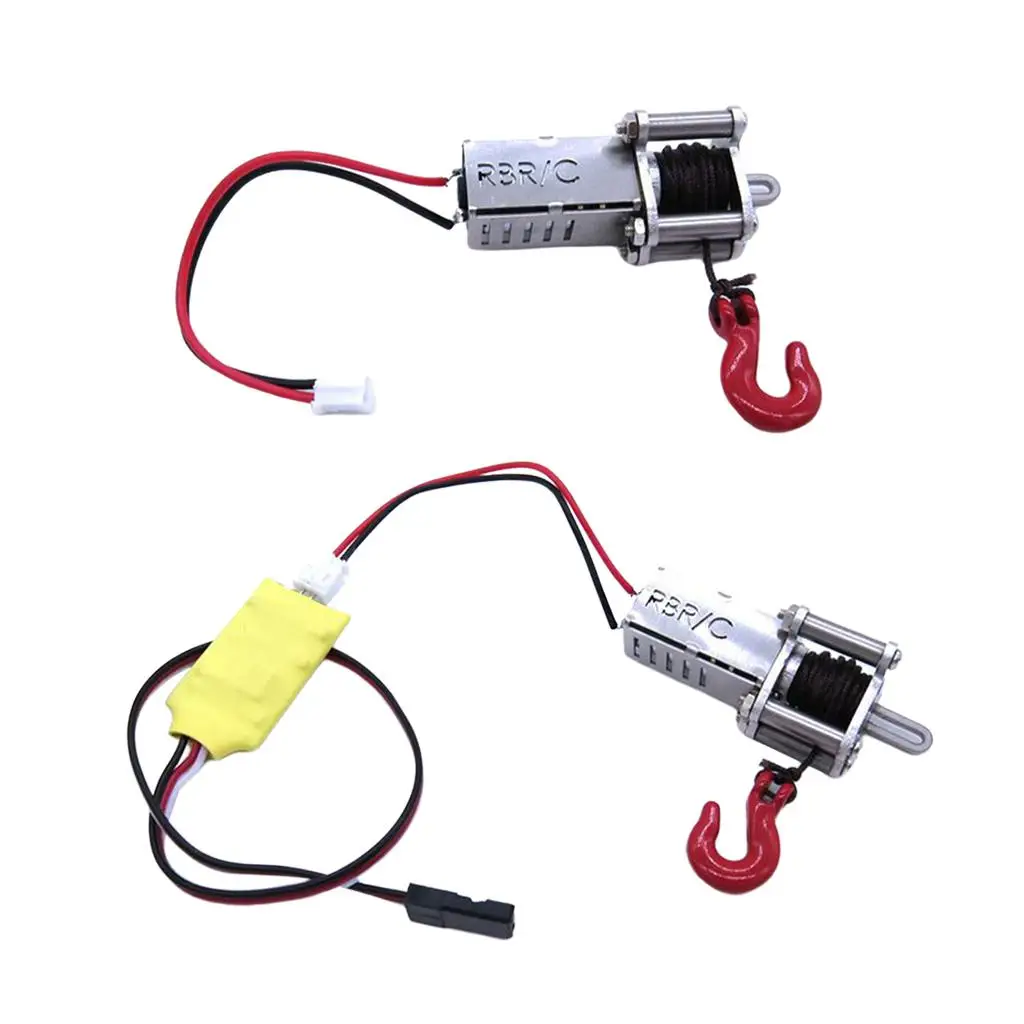 Cabrestante automático de aluminio para coches RC todoterreno - imagen 5
