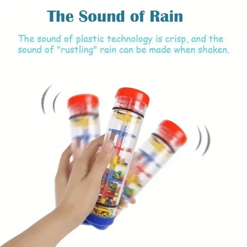 Palo de lluvia musical sensorial Montessori para bebé - imagen 2