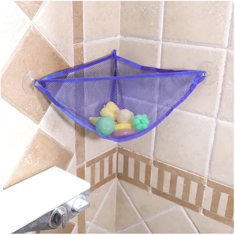 Bolsa malla baño bebé con ventosa – Organizador juguetes acuáticos - imagen 5