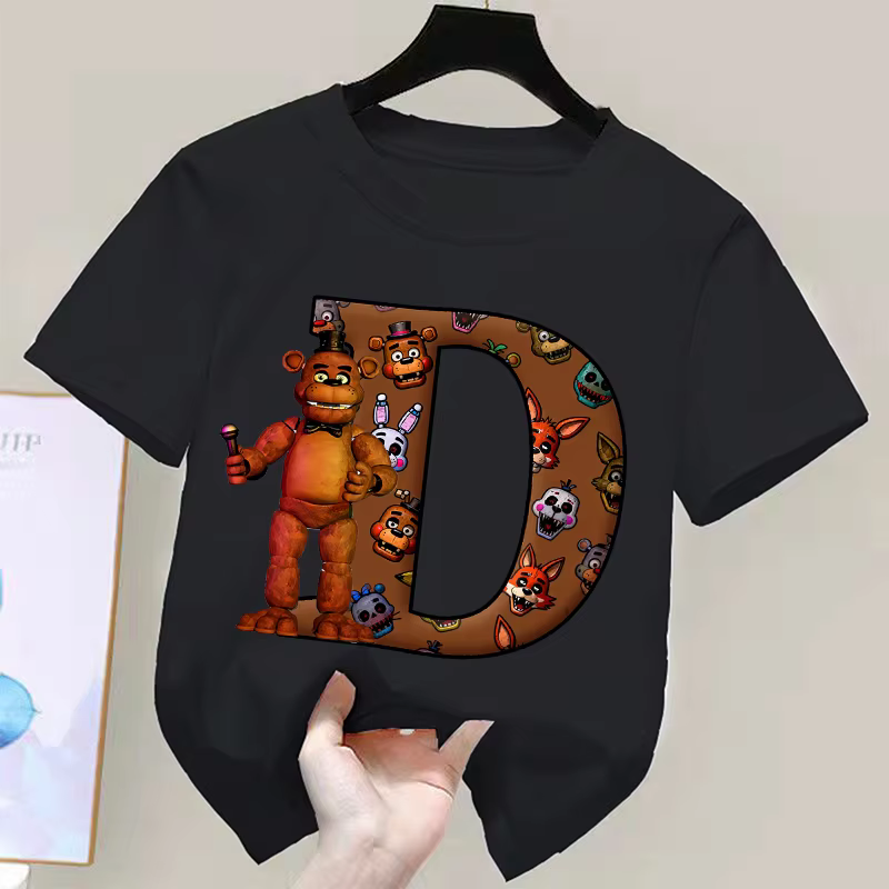Camiseta infantil manga corta cuello redondo Cinco Noches en Freddy's - imagen 3
