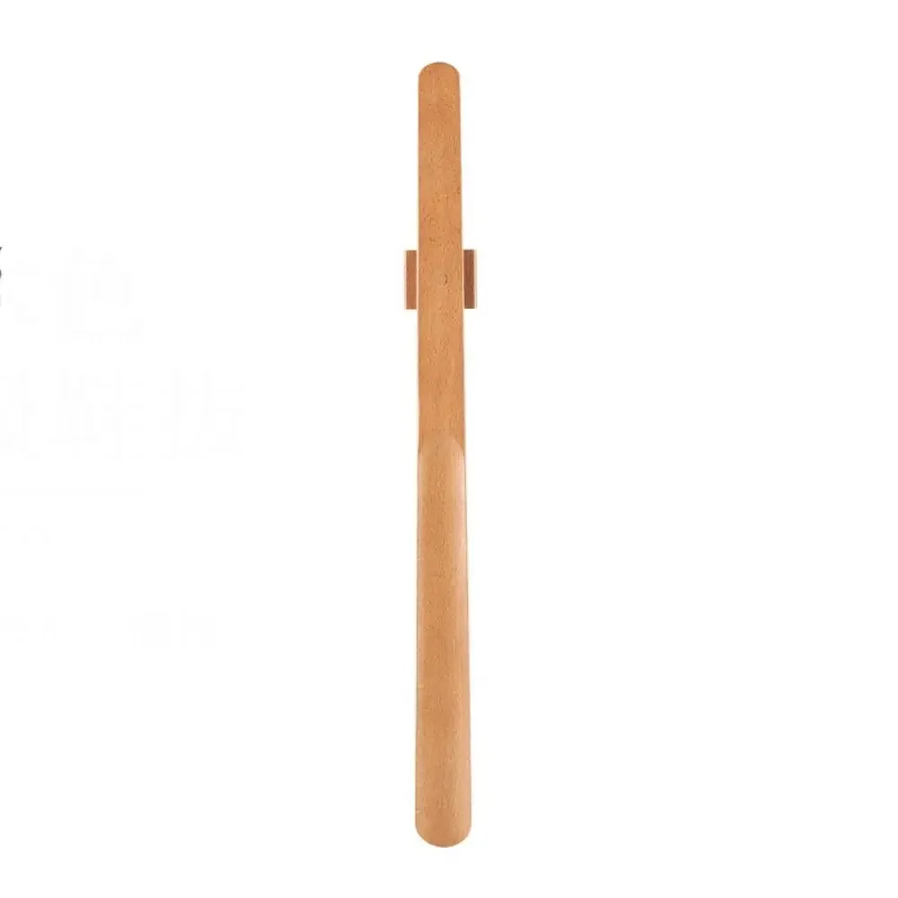Cuchara para calzar zapatos magnética con mango de madera flexible