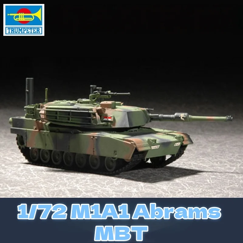 Trumpeter Maqueta de tanque Abrams para montar, kit de plástico - imagen 3
