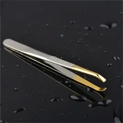 Pinzas de depilación de acero inoxidable para cejas y vello facial