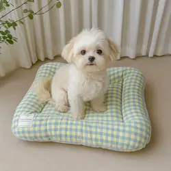Cama tipo macaron antideslizante, suave y cómoda para perros y gatos
