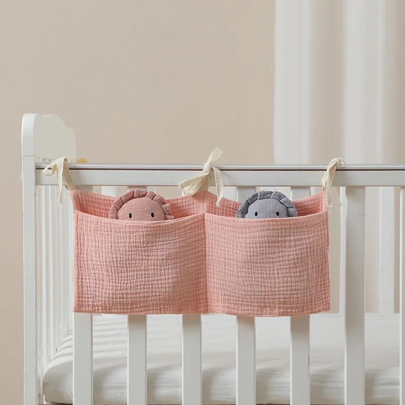 Bolsa de pañales infantil – Organizador colgante para cuna - imagen 2