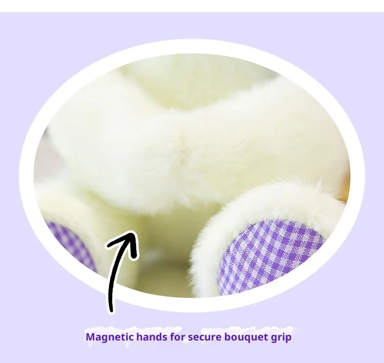 Vista del peluche en conjunto