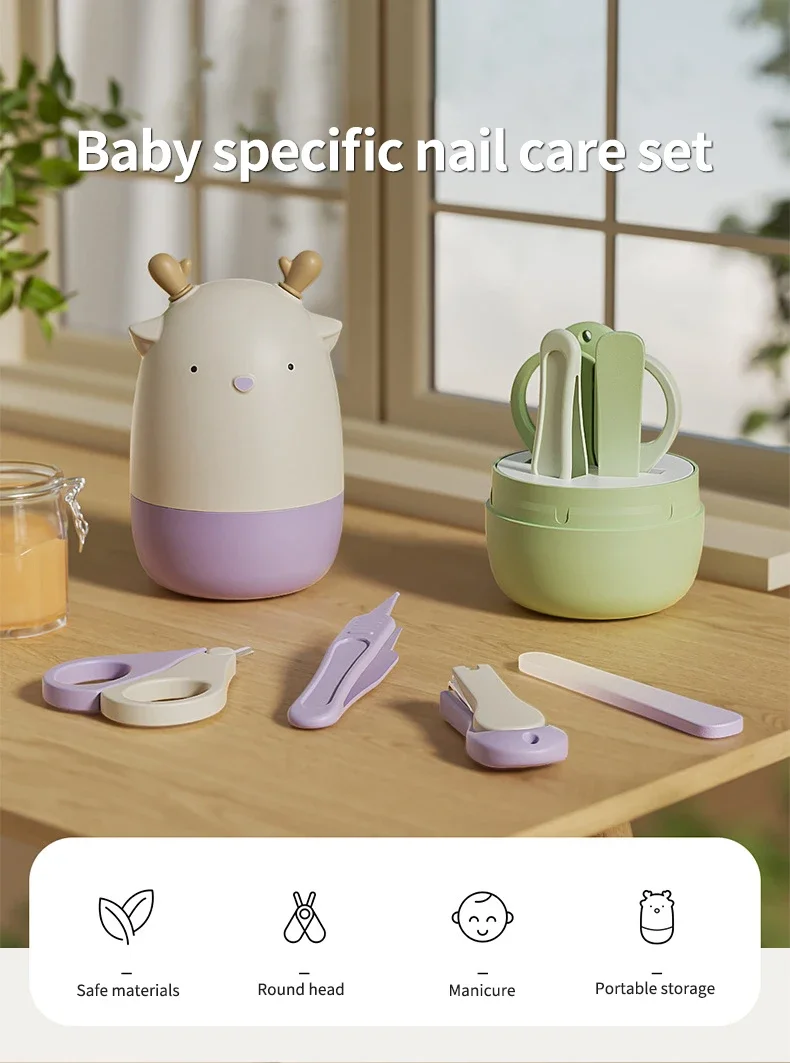 Tijeras de seguridad para bebés con puntas redondeadas